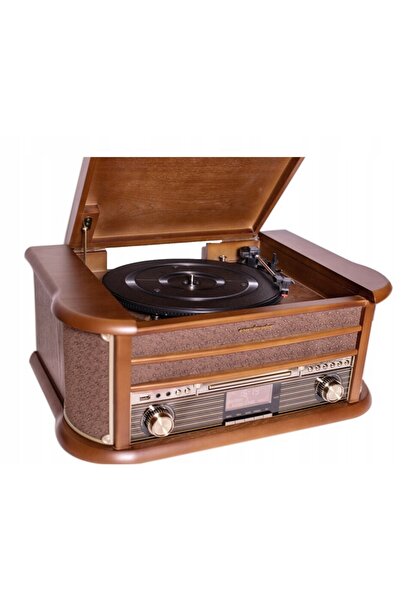 Soundmaster Gramofon NR565DAB Drewno