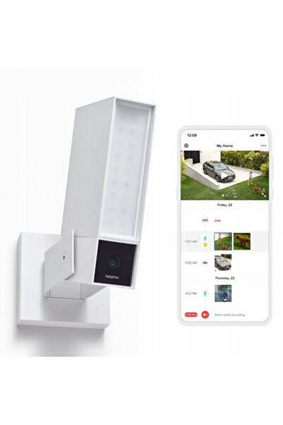 Netatmo Cameră Smart Presence de exterior, Wi-Fi