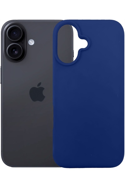 NO BRAND Etui 3MK Silicone Guardx MagCase pentru Apple iPhone 16 Albastru