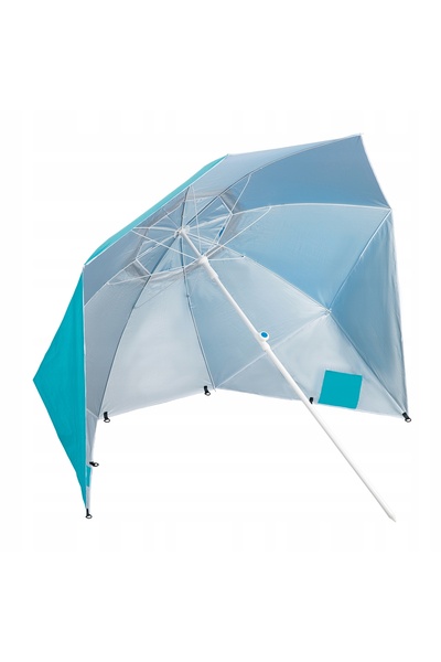 NILS CAMP Umbrelă de plajă XL NC7822 220 cm Albastru