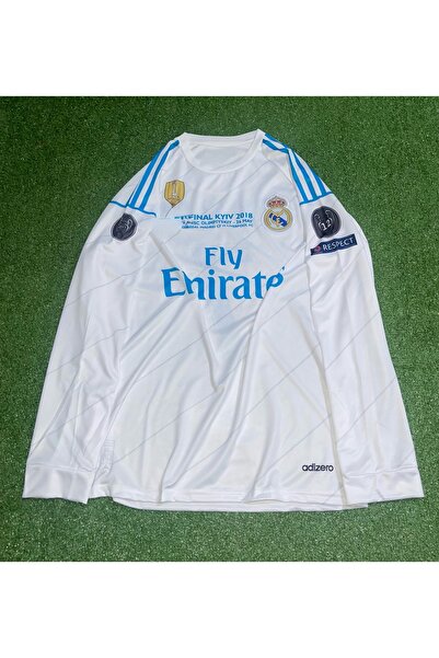 Alaturka Mix Real Madrid 2017 İç Saha Şampiyonlar Ligi Uzun Kol Ronaldo Forma...