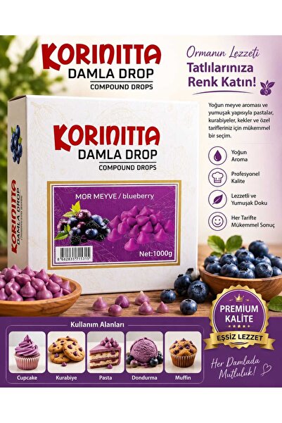 DAMLA DROP MOR MEYVE 1000 GR