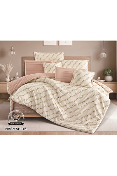 Red Rose Nefren Summer 100% Cotton 8-Piece Bedspread Set Luxury and Elegance ...