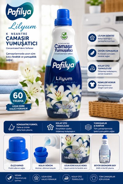 Pafilya ÇAMAŞIR YUMUŞATICISI