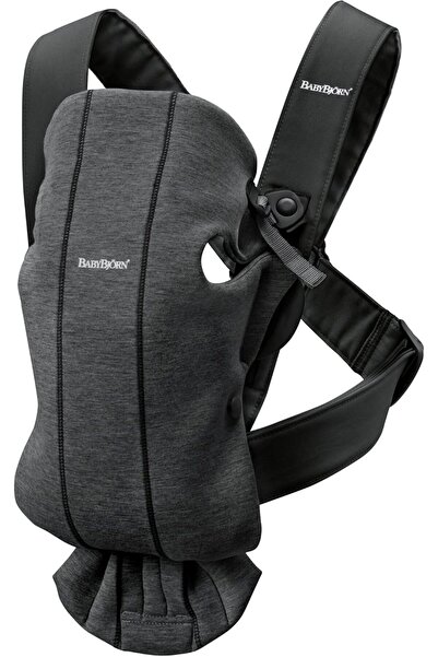 BabyBjörn Carrier Mini, 3D Jersey, Charcoal Grey – Ergonomic & Breathable Car...