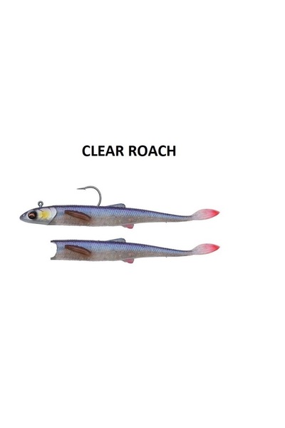 Savage Gear Flying Minnow 5gr Jighead + 2 Adet 7cm 2.5gr Silikon Balık Yem Cl...