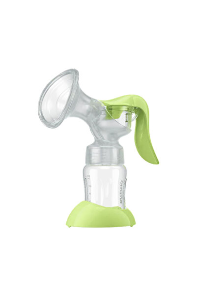 oraimo مضخة حليب يدوية للأمهات المرضعات - لون أخضر حيوي