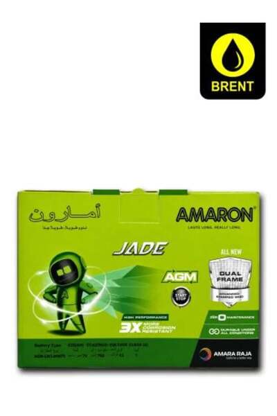 AMARON بطارية سيارة ثقيلة التحمل طويلة العمر 70 أمبير ساعة 12 فولت AGM-LN3-DI...