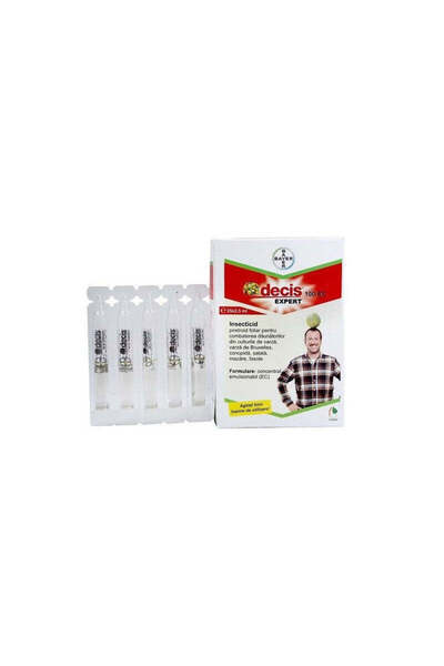 Bayer Decis Expert 100 EC – Insecticid Piretroid de Contact si Ingestie – Cer...