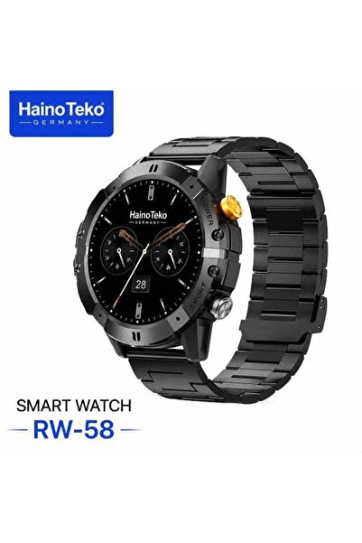 HAINOTEKO Haino Teko Germany RW-58 Smartwatch - AMOLED Display, Bluetooth Cal...