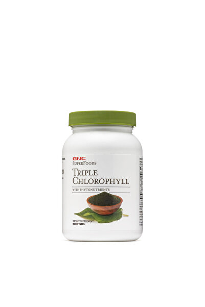 GNC Clorofila Tripla cu Fitonutrienti SuperFoods 90cps moi
