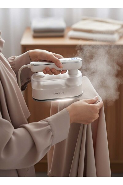 SOKANY Portable Handheld Garment Steamer 1200W with 180° Rotating Handle, Fas...