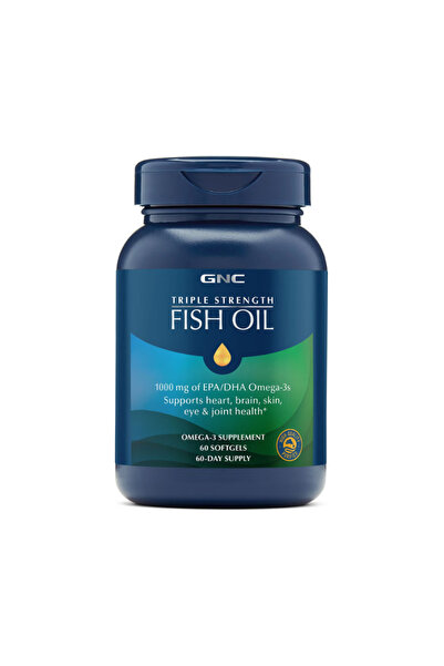 GNC Ulei de Peste 1000mg Omega3 EPA + DHA 60cps