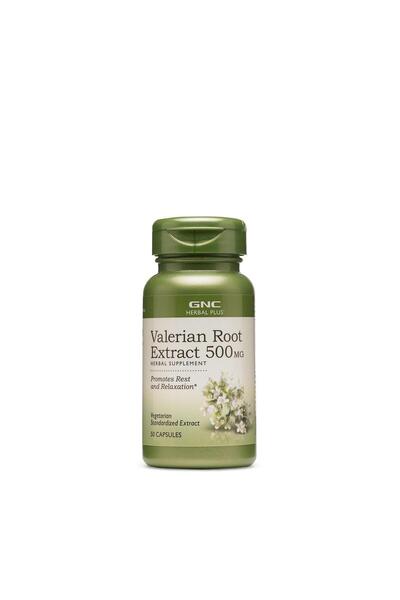 GNC Valerian Root (Extract Standardizat din Radacina de Valeriana) Herbal Plu...
