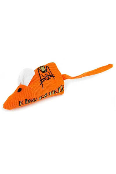 King Catnip Mouse Cat Toy 15x6x5cm