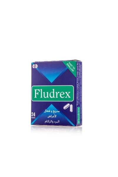 FLUDREX لعلاج أعراض البرد والإنفلونزا - 24 قرصًا