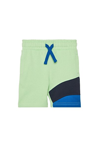 Guess Șorturi sport băieți N5GD08KA6R4 Verde