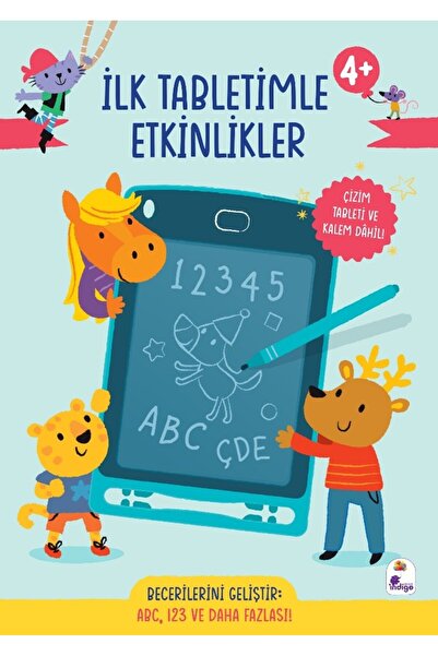İndigo Çocuk أنشطة مع أقراصي الأولى، للأعمار 4+ سنوات، ABC، 123، والمزيد