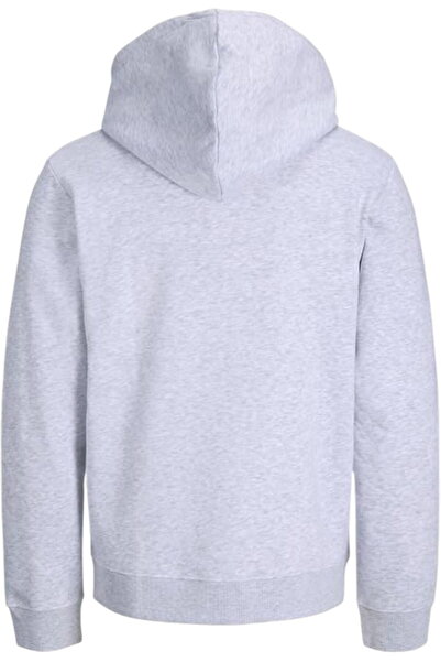 Jack & Jones JACK &JONES Hanorac cu fermoar Aero Sweat - 12298494-Alb Melanj