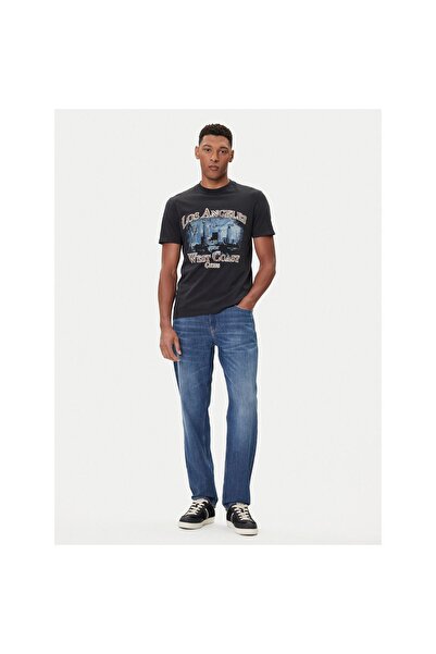 Guess Ανδρικό T-shirt M5BI02K8FQ4 Μαύρο