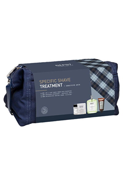DEPOT 400 Shave Specifics Shaving Care Set, Creams & After-Shave Lotion, 75 m...