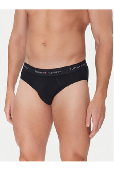 Tommy Hilfiger Set bărbătesc de 3 perechi de chiloți UM0UM03471 Multicolor
