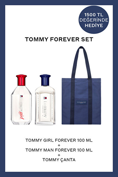 Tommy Hilfiger Tommy Girl Forever EDT 100 ml Kadın Parfüm + Tommy Forever EDT...