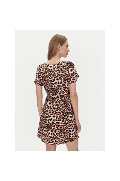 Vero Moda Γυναικείο Καθημερινό Φόρεμα 10307990 Καφέ