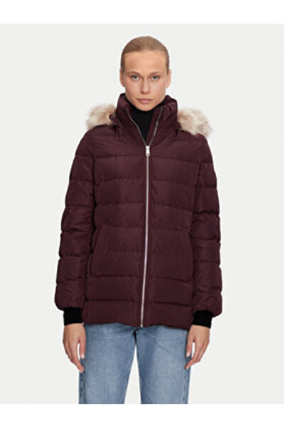 Tommy Hilfiger Geacă de puf pentru femei WW0WW43600 Mov