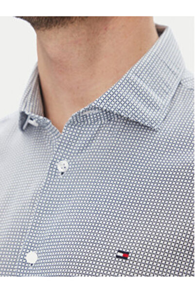 Tommy Hilfiger Ανδρικό Πουκάμισο MW0MW39281 Πολύχρωμο