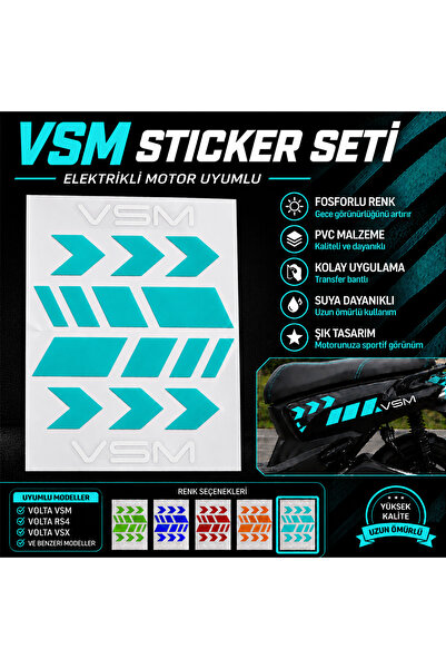 Volta Vsm sticker seti
