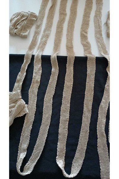 ALTAY AKSESUAR (2-2,5 CM) ALTIN RENK ZIRH ŞERİT