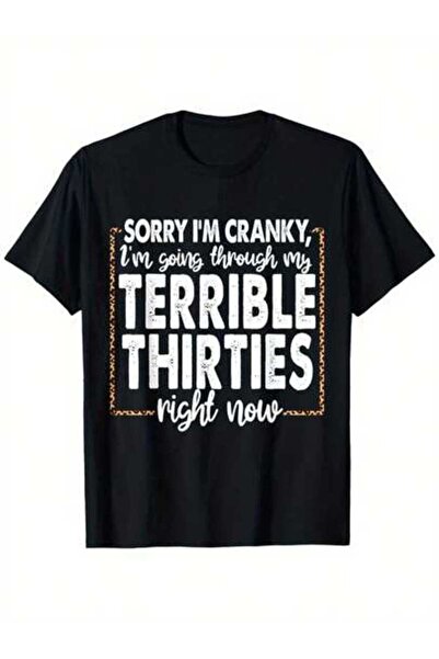 Astogria13 Sorry If I Am Cranky, I'm-In My Terrible 30Right Now Tee T-Shirt, ...