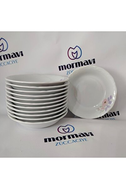 Porland Porcelain Melodi̇ 12 Pieces 14 cm (Small) Breakfast Bowl, Jam Bowl, S...