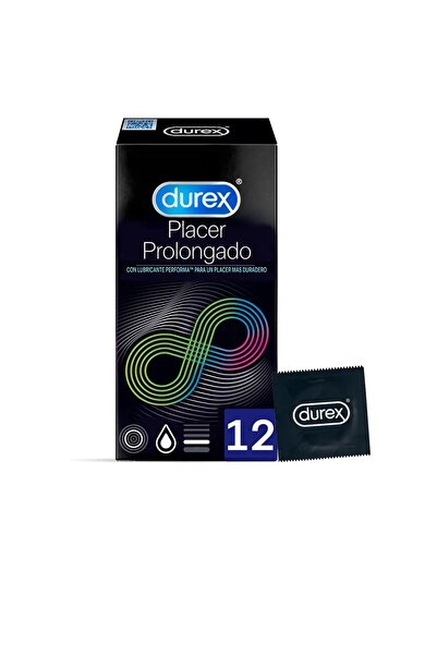 Durex Prezervative cu lubrifiant PLACER PROLONGADO 12 buc