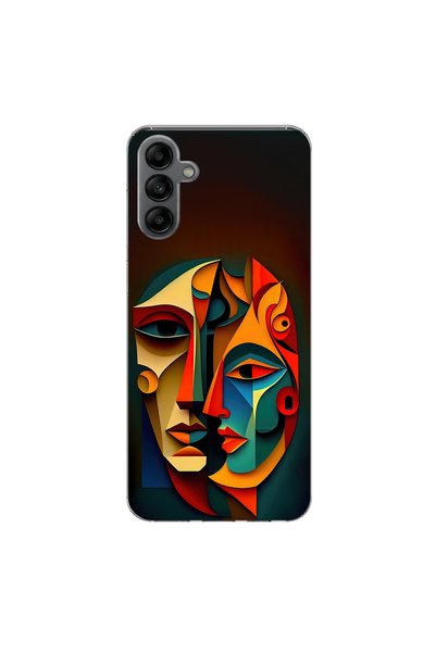 PPKin Samsung Galaxy A05S Compatible Table 6 B Design Transparent Case