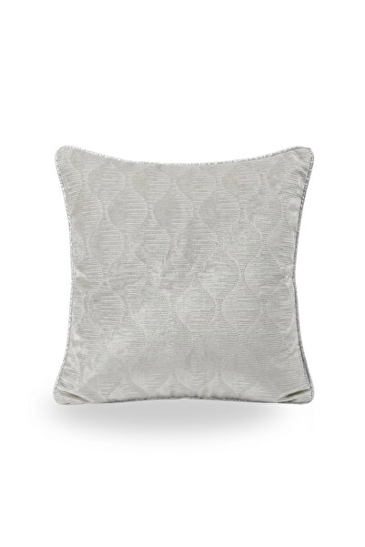 Lidoma Home أغطية وسائد مخملية بنسيج مموج - 45x45