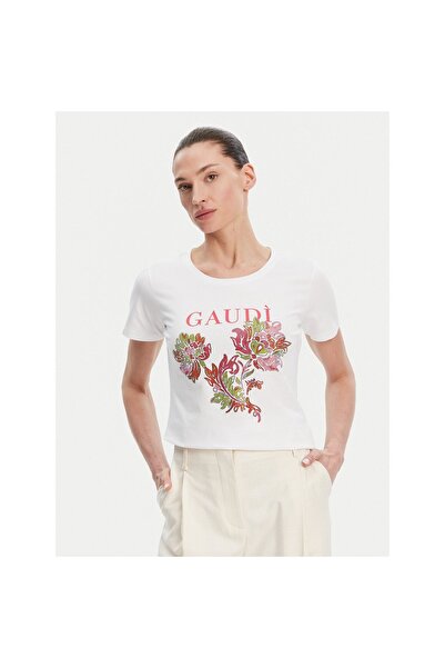 Gaudi Γυναικείο T-shirt 511BD64036 Λευκό
