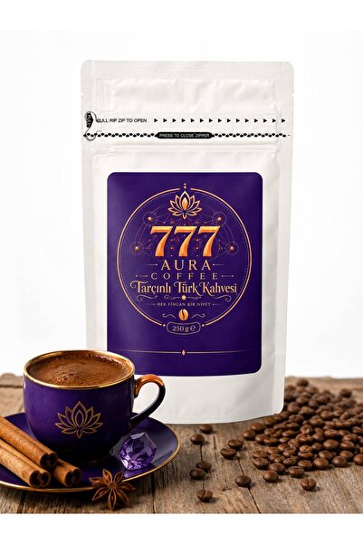 777 AURA TARÇINLI TÜRK KAHVESİ (4'LÜ PAKET SET )