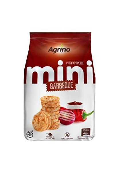 AGRINO ΡΥΖΟΓΚΟΦΡΕΤΕΣ MINI 50gr - (BBQ)