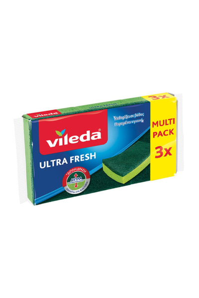 Vileda ΣΦΟΥΓΓΑΡΑΚΙ ULTRA FRESH (3τεμ.)