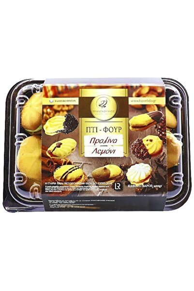 TRIANTAFYLLOS ΤΡΙΑΝΤΑΦΥΛΛΟΣ ΠΤΙ-ΦΟΥΡ 400gr. - (ΠΡΑΛΙΝΑ ΛΕΜΟΝΙ)