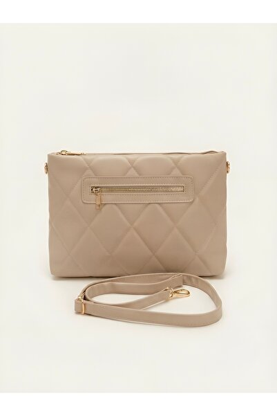 Satuna Women's Quilted Lined Shoulder Bag and Portfolio Bag - 25X33 cm