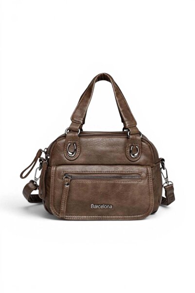 BARCELONA 21K 21Kbarcelona Logo Detailed Women's Handbag