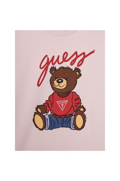Guess Tricou de fată H4BJ06I3Z14 Roz