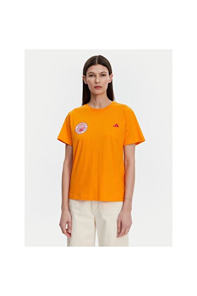 adidas Tricou damă JD6293 portocaliu
