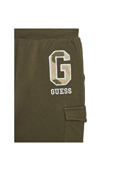 Guess Set bluză și pantaloni băieți N5YG06K8HM4 Alb