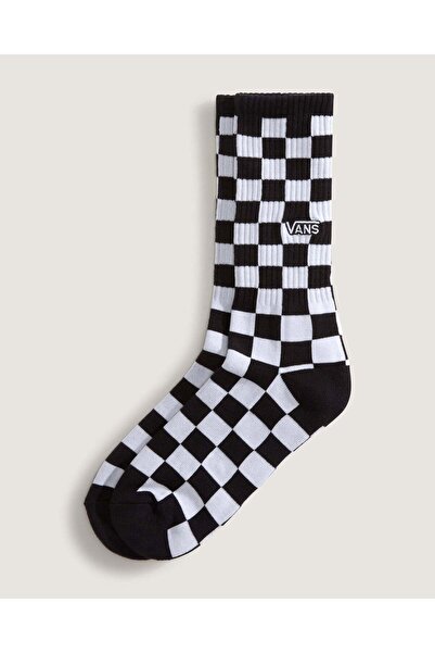 Vans Șosete Checkerboard Crew Negre