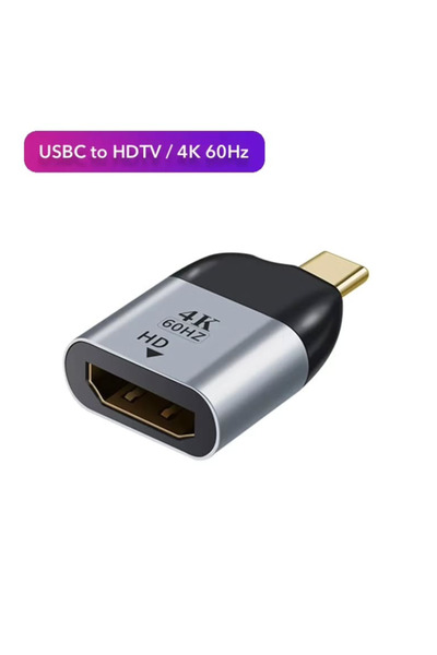 ForWhat 4K 60Hz Typec to HDMI Converter Adapter for Office Home Office Devices