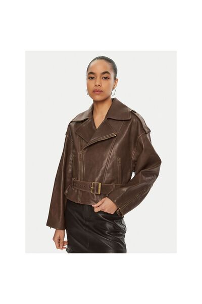 Miss Sixty Geacă de piele de damă 6L4LJ2230000 Maro